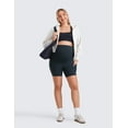 thumbnail image 3 of CRZ YOGA Womens Butterluxe Maternity Yoga Biker Shorts with Pockets 5 Inches, 3 of 5