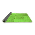 thumbnail image 2 of Ahgly Company Indoor Round Abstract Green Modern Area Rugs, 6' Round, 2 of 4