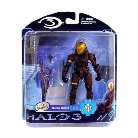 McFarlane Halo Series 2 Spartan Soldier EVA Action Figure (Brown)