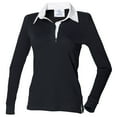 thumbnail image 1 of Front Row Polo de Rugby Sport Uni à Manches Longues pour Femmes, 1 of 3