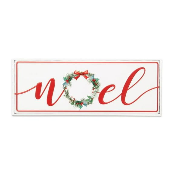 Cheungs 6008N Clara Holiday Metal Sign - Noel