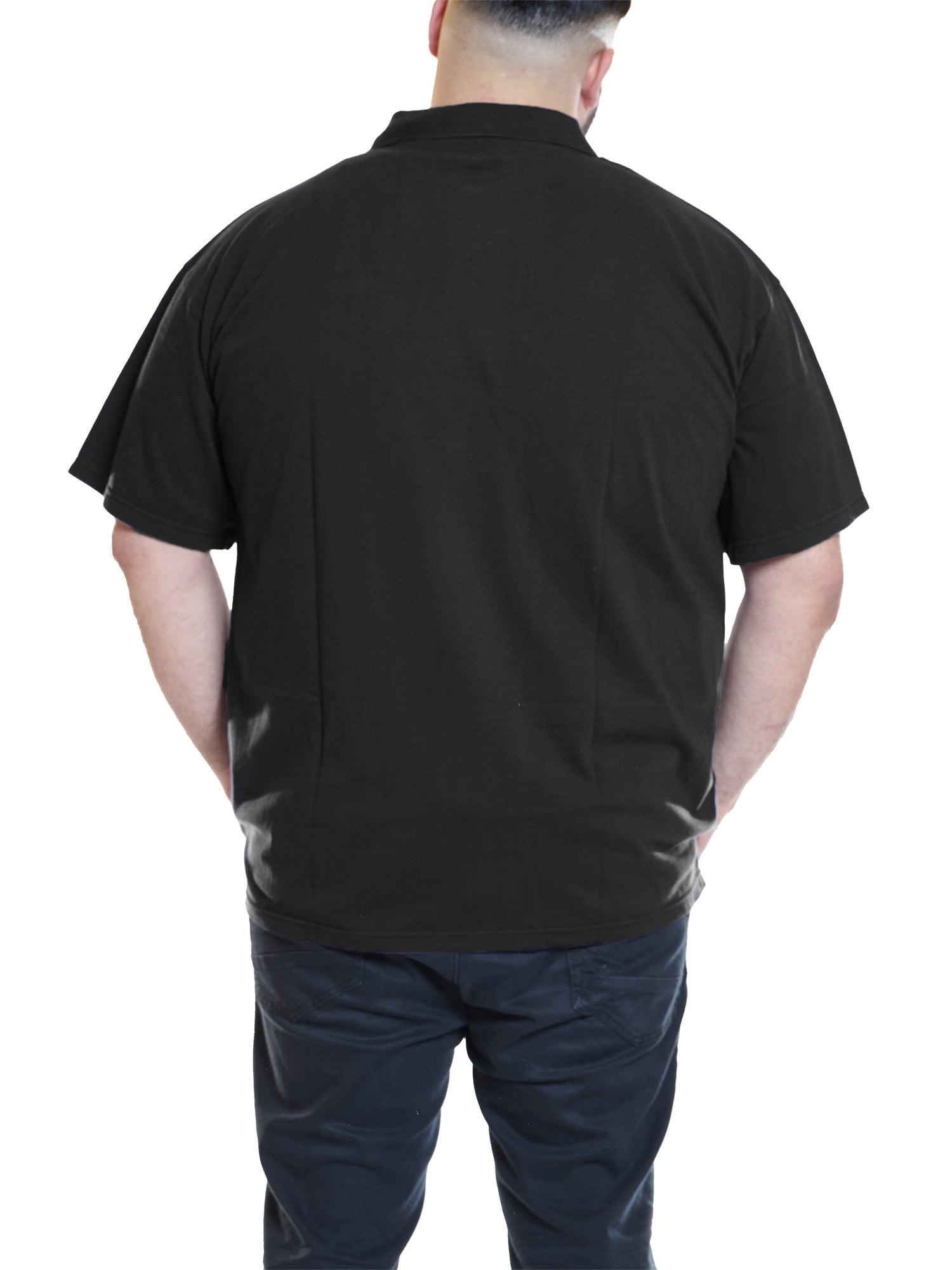 Wrangler Men's Big and Tall Short Sleeve Polo Shirt ,Big sizes up to 6XL and Tall sizes up to 4XT