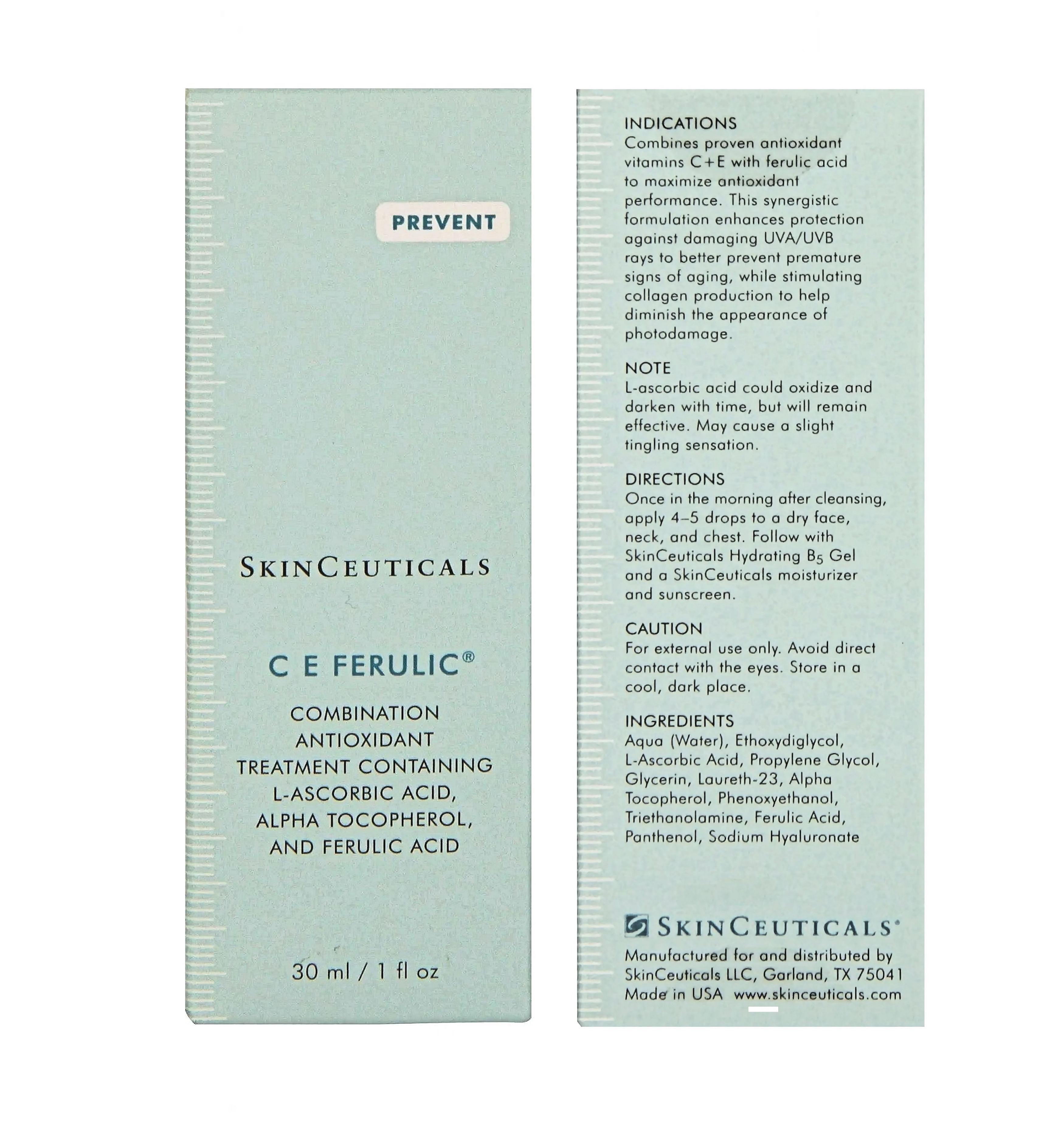 SkinCeuticals C E Ferulic Vitamin C High Potency Triple Antioxidant Treatment 1oz