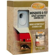 HElectQRIN 009-321962CV Kit 074026 2 Piece Country Vet Equine Mosquito/Flying Insect Control, White