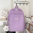 thumbnail image 3 of Bolsa De Hombro Bolso de pecho para mujer, correa ajustable para el hombro, monedero para niñas de color sólido (púrpura) Sywqhk Para Estrenar, 3 of 5