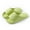 Green, variant on Cloud Slides Sandals for Women Men Soft Pillow Thick Sole Shower Shoes Bathroom Home Slippers