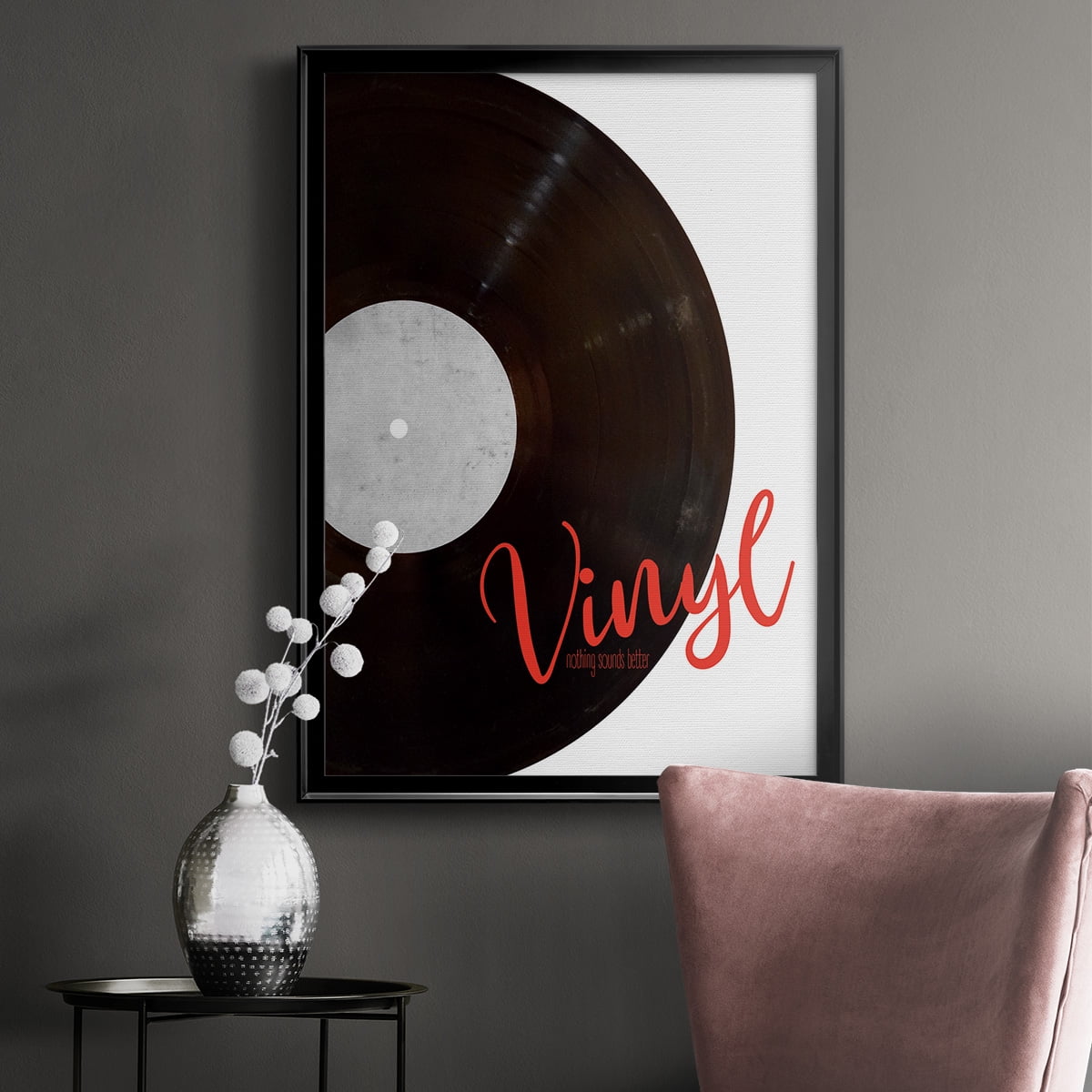 Vinyl Premium Framed Print - Ready to Hang