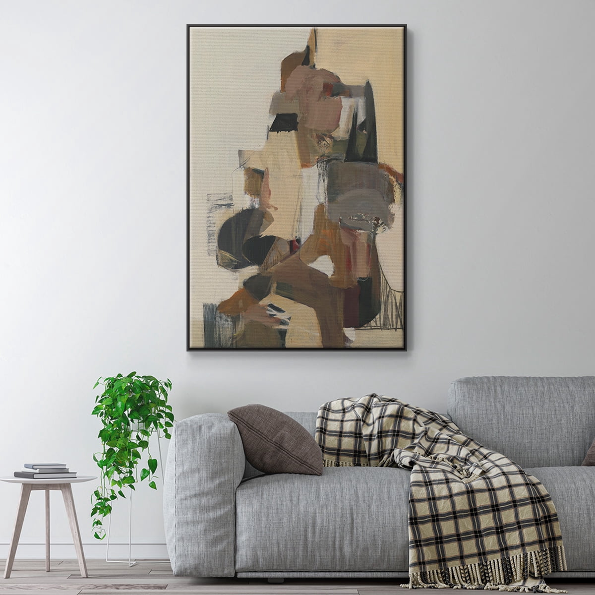 Mesa Grande Framed Premium Gallery Wrapped Canvas - Ready to Hang - 27 x 41 - Black Floating Frame