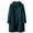 Army Green, variant on Timegard Womens Coat Plus Size Long Sleeve Button up Cardigan Fall Winter Casual Warm Mid-Long Overcoat