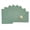 sage green, variant on HOHAHO 50 pack Kraft A7 Envelopes, 5.25x7.25 V-Flap Self Seal with Golden Wax Seal Stickers for 5x7 Cards,Perfect for Greeting Invitation Photo