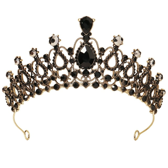 Bride Crown Retro Rhinestone: Decorative Princess Tiara Wedding Crown for Ladies
