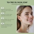 thumbnail image 4 of Tea Tree Oil Face Soap – Multiple Pieces – Antibacterial Bar, Acne Control, Gentle – For Oily Skin – 1set, 4 of 5