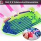 thumbnail image 4 of 22 Uds. Kits de accesorios y herramientas de pintura de diamantes 5D con rodillo de pintura de diamantes y caja de bordado de diamantes para arte de pintura de diamantes JAMW Sencillez, 4 of 5