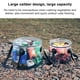 thumbnail image 2 of Cubeta Oudoor Camping Cubo de agua Picnic de gran capacidad Cubo de agua portátil de gran capacidad Viaje Doble Cubo de agua con mango, 2 of 7