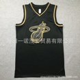 thumbnail image 1 of Heat Embroidered Basketball Jersey Vest 3#Wade 22#Butler 13# 14# Copy Player Name Jersey, 1 of 2