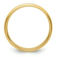 thumbnail image 2 of Primal Gold 14 Karat Yellow Gold 3mm Half Round with Edge Band Size 14, 2 of 5