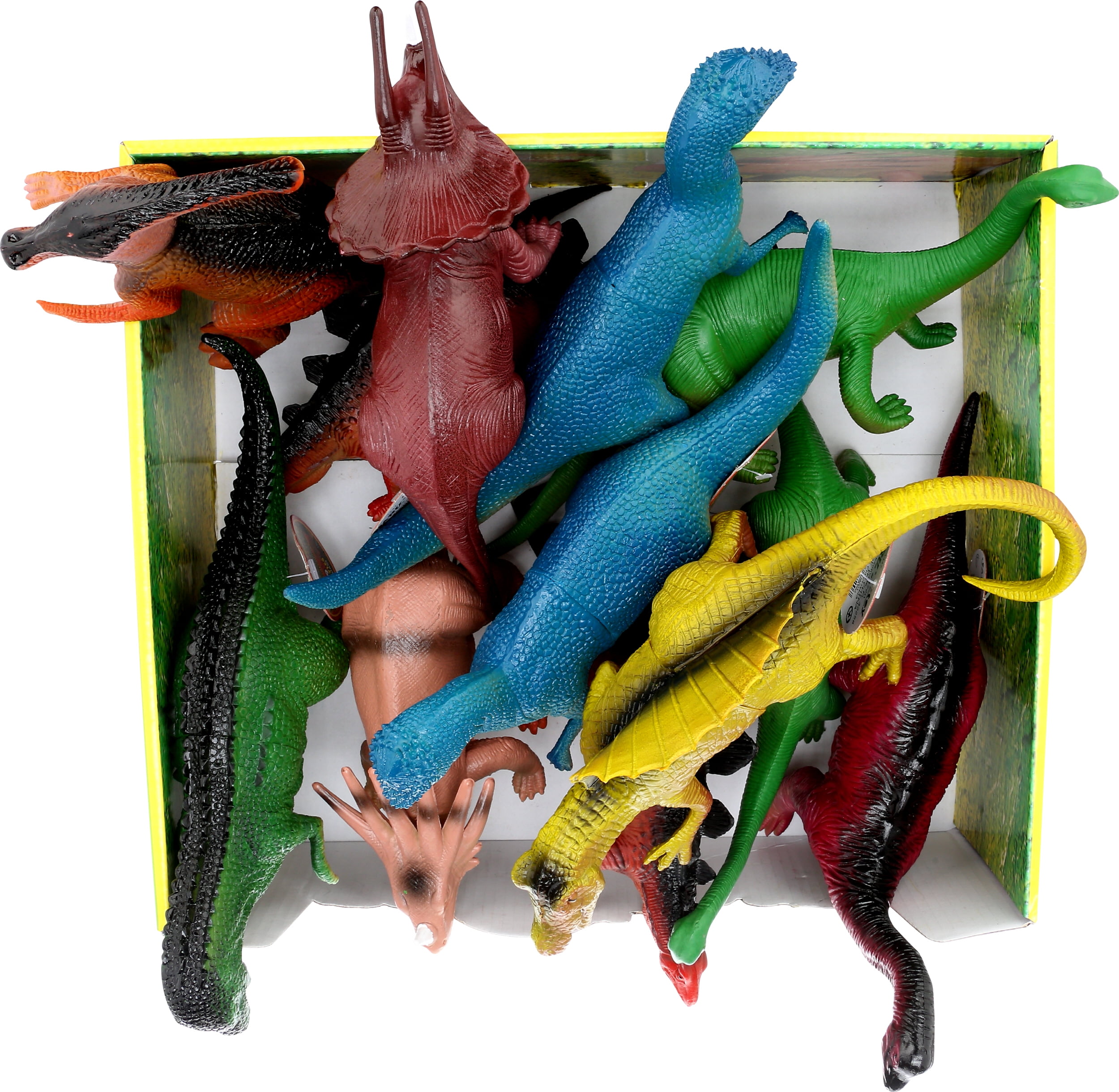 Pack of 12, Ja-Ru Dino-World Dinosaurs, 1 ea