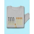 thumbnail image 3 of Social Distance Graphic Sweatshirt Men -GoatDeals Designs, Male 4X-Large, 3 of 4