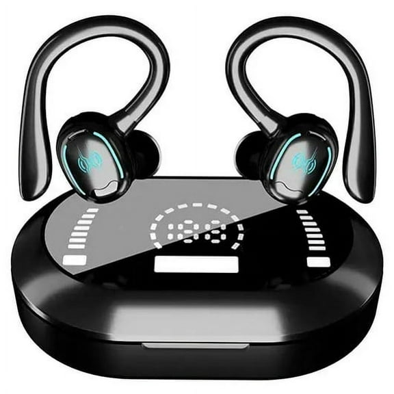 Bluetooth Earbuds Wireless Ear-hook TWS Earphones for Motorola Moto G Play (2024) - Over the Ear Headphones True Stereo Charging Case Hands-free Mic Headset O7Y for Motorola Moto G Play (2024)