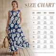 thumbnail image 5 of FOR U DESIGNS Hawaii Hibiscus Print Couple Outfits His and Hers Linen-Style Outfits Men's Button Down Shirt, Women's Sleeveless Dress with Pockets for Beach, 5 of 7