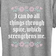 thumbnail image 3 of Instant Message - Do All Things Through Spite - Women's Short Sleeve Graphic T-Shirt, 3 of 6