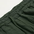 thumbnail image 4 of kamemir Shorts for Men Mens Shorts Casual Elastic Waist Drawstring Short Summer Beach Vacation Shorts with Pockets AG,L, 4 of 6
