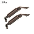 thumbnail image 3 of 2 Pcs Left Right Spring Lid Hinge, Lid Stay Support Hinges for Box Cabinet, Reddish Bronze, 3 of 5