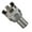 White_Rhodium, variant on Female Panel Mount Connector Easy Installation Female Plug