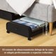 thumbnail image 3 of 2PCS Zapatera Bajo Cama, Cajas de Almacenamiento Debajo de La Cama con Ruedas y Tapa Transparente, Organizador de Almacenamiento de Gran Capacidad para Edredones, Ropa, Juguete,Zapatos, 3 of 8