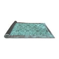 thumbnail image 2 of Ahgly Company Indoor Rectangle Abstract Light Blue Contemporary Area Rugs, 8' x 12', 2 of 4