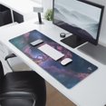 thumbnail image 2 of a Pink Magic Tree Under the Stars&nbsp;mousepad Gamingwaterproofno Slip&nbsp;for Office Home Work GamingmousepadsRubber Base Mousepad with Stitched Edges 31.5x11.8inches, 2 of 7