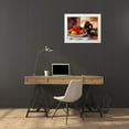 thumbnail image 3 of Gauguin, Paul 18x15 White Modern Wood Framed Museum Art Print Titled - Still Life With Apples A Pear And A Ceramic, 3 of 4