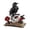 Multicolor, variant on Gothic Raven Skull Building Blocks Set 733PCS Black Crow on Skull with Roses Dark Art Display Model DIY Assembly Collectible Home Decor