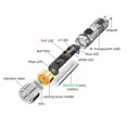 thumbnail image 2 of Keychain Light Adjustable Mini Led Flashlight Tiny Light Torch Keyring, 2 of 9