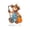 A, variant on 2D Acrylic Halloween Decorative Figurine Scarecrow with Shovel and Pumpkin for Home Tabletop Display Stand