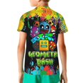 thumbnail image 2 of Geometry Dash Kids T-Shirt 3d Printed Graphic T-Shirts Boys And Girls Short Sleeve Shirts For Youth Kids X-Small, 2 of 7