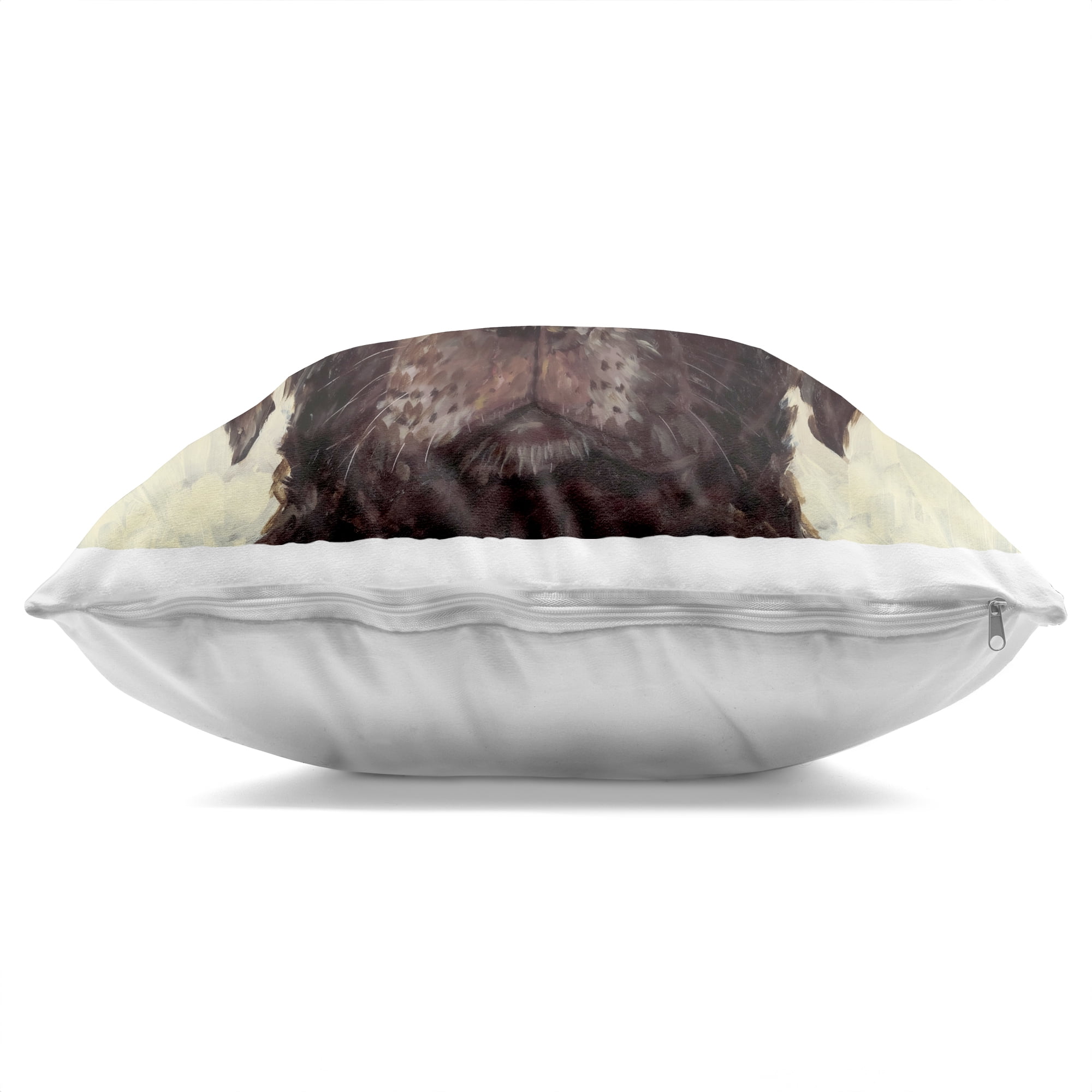Stupell Industries Studious Abby Dog Decorative Printed Throw Pillow, design by Studio Bautista, 18 x 7 x 18