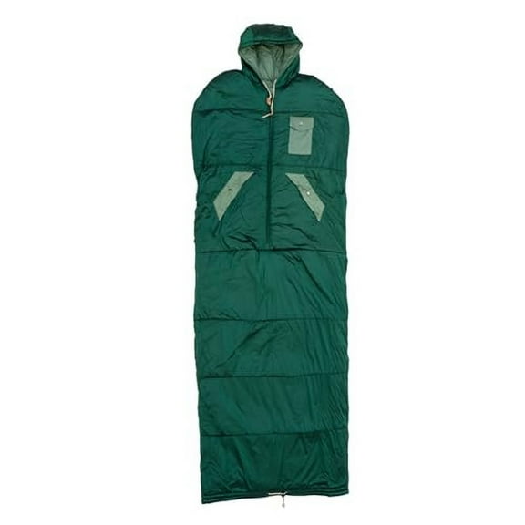 Wearable Sleeping Bag for Adults, Shoulders with zipper, Backpacking Sleeping Bag for Camping, Hiking & Outdoors