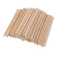 thumbnail image 4 of Varillas de madera de bambú, redondas, duras, lisas y rectas, para manualidades y manualidades. 100 piezas 120 mm, 4 of 7
