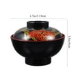 Bowl Japanese Multifunction Rice Ramen Food Salad with Lid Bowls Lids