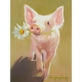 thumbnail image 3 of Hawley, Carolyne 12x14 Black Modern Framed Museum Art Print Titled - Life as a Pig IV, 3 of 5