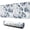 Pioneer Flower Floral-2, variant on Long Mouse Pads for Desk,Pioneer Flower Floral Print Pattern Desk Mats on Top Of Desks, Desk Mouse Pad Extra Large with 3mm Non-Slip Base and Stitched Edge for Gaming,Office,Work,Home 31.5"x11.8"
