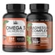 thumbnail image 1 of Set Bienestar de Suplementos Magnesium Complex y Omega 3 Life 360+ 760 Cápsulas LIFE 360+ Kit Bienestar, 1 of 7