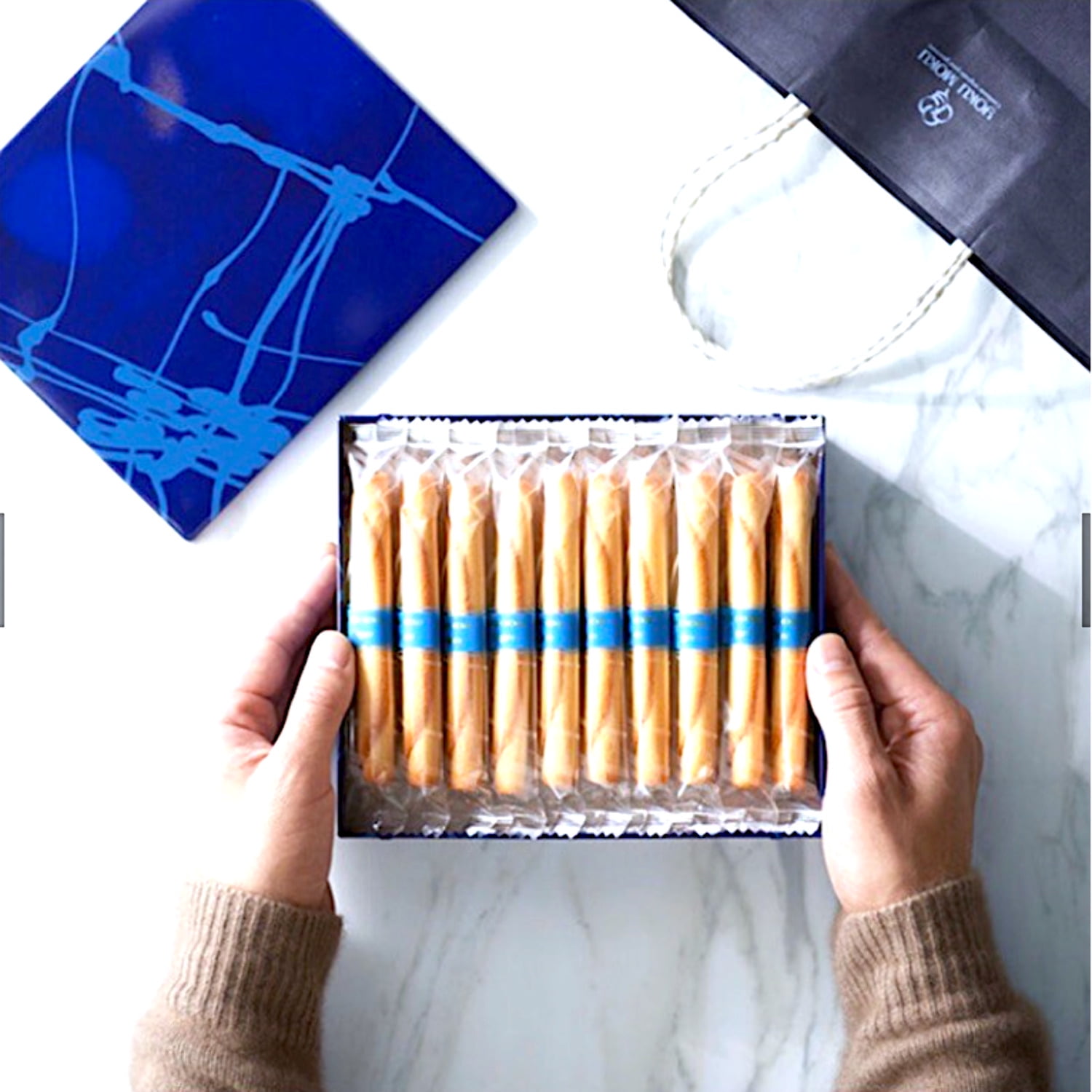 YOKU MOKU Cigare Sweets Cookies Butter Biscuit Snack Gift