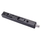 thumbnail image 5 of Cerradura de seguridad con tornillo para puerta oculta, estable, de acero inoxidable ignífugo, de 150 mm Negro, 5 of 7