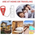 thumbnail image 5 of Portable Door Lock 2Pack Extra Lock for Additional Privacy and Safety in Home,Hotel and Apartment,Prevent Unauthorized Entry,Protect Family Security in Traveling,Home,Bedroom,Hotel,Apartment,AirBNB, 5 of 5