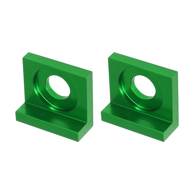 Unique Bargains 2pcs 15mm Dia Motorcycle Chain Adjuster Block Tensioner