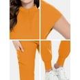 thumbnail image 4 of VIAOLI Scrubs Set for Women Nurse Uniform Jogger Set Stretch Top & Pants with Multi Pocket for Nurse Workwear, 4 of 7