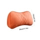 thumbnail image 3 of Reposacabezas de coche de terciopelo de cuero bordado | Cojín de soporte para el cuello suave y transpirable de ante | Decoración elegante | Compatible con la mayoría de los vehículos | Limpieza, 3 of 6