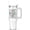 White-10, variant on One Lucky Nurse Tumbler with Handle, 40oz Stainless Steel Irish Coffee Cup, St. Patrick’s Day Gift for RN, Funny Nurse Week Appreciation Present for Women
